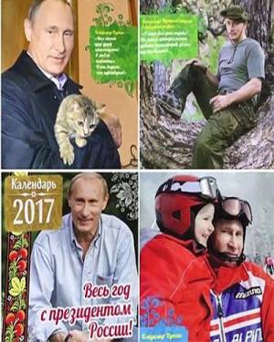Vladimir Putin tendrá calendario 2017
