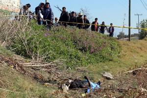 Hallan cadáver calcinado de un hombre en San Luis Tehuiloyocan, Cholula