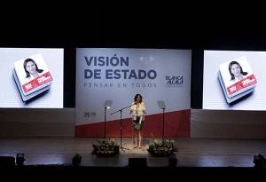 Blanca Alcalá presenta su “Visión de Estado”