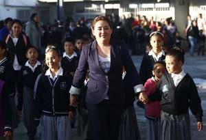Finaliza horario escolar de invierno en Puebla