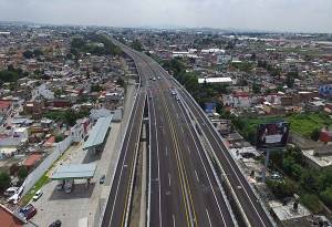 FOTOS: Así quedó el segundo piso de la autopista México-Puebla