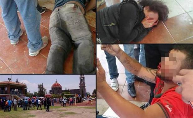 Un muerto deja linchamiento de secuestradores en Teotihuacán