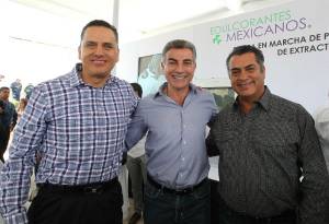 Gobernadores de Nuevo León y Nayarit acompañan a Gali en gira por Tlapanalá