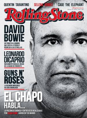 El Chapo Guzmán se robó la portada de Rolling Stone México