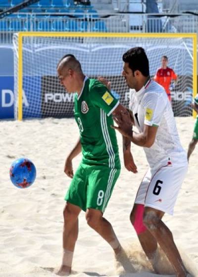 México cayó 3-2 ante Irán en el Mundial de Futbol de Playa Bahamas 2017