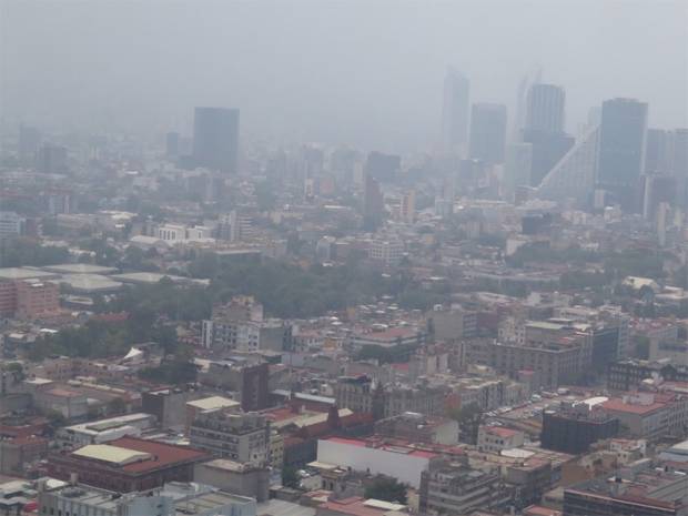 Registran altos índices de contaminación en el Valle de México