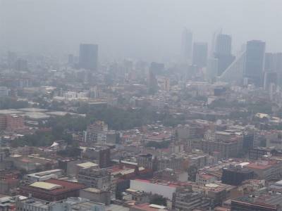 Registran altos índices de contaminación en el Valle de México
