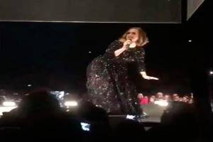 VIDEO: Adele también hizo twerking en el escenario