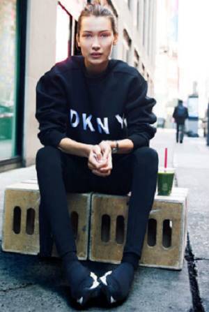 FOTOS: Bella Hadid, la sexy imagen de DKNY