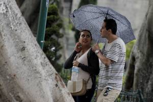 Tormentas en Puebla por ondas tropicales 9 y 10