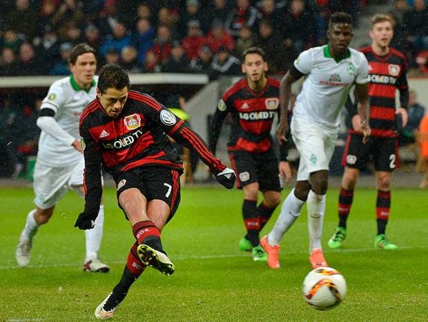 VIDEO: Chicharito anotó pero Leverkusen fue eliminado de la Copa de Alemania