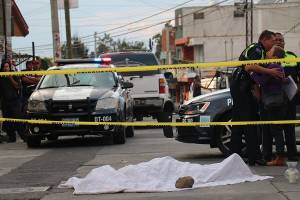 Transporte público mató a una mujer en San Felipe Hueyotlipan