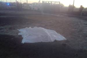 Una persona calcinada por explosión en ducto de Pemex en Amozoc