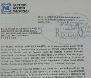INE no investigará a Jiménez Merino; manda al IEE denuncia del PAN