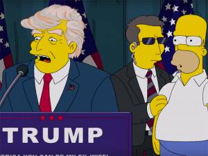Los Simpsons lo hicieron de nuevo: Predijeron que Trump será ¿presidente?