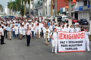 Médicos en Veracruz exigen mayor seguridad ante secuestros