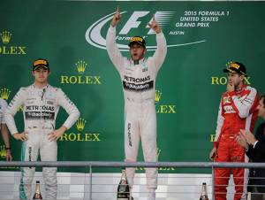 Lewis Hamilton es tricampeón de la Fórmula Uno