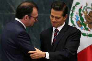 Videgaray cayó por visita de Trump, reconoce Peña Nieto