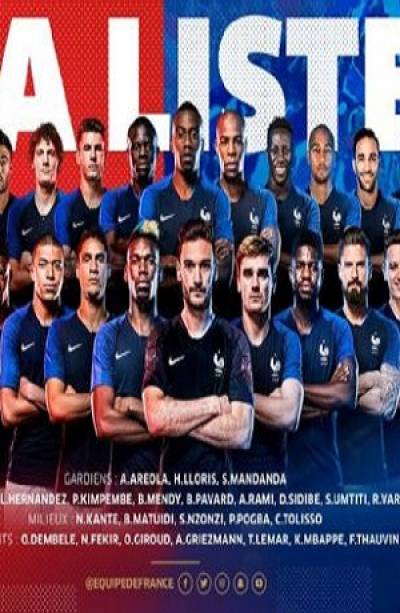 Rusia 2018: Griezmann encabeza la lista de Francia para el Mundial