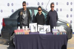 Capturaron a tres asaltantes de farmacia en Zavaleta