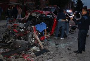 FOTOS: Muere hombre tras accidente sobre la carretera a Atlixco