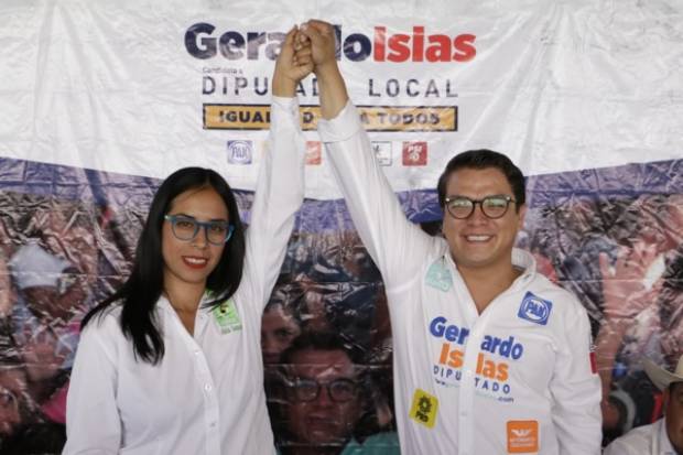 Candidata del PVEM declina a favor de Gerardo Islas