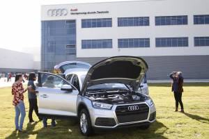 Planta armadora de Audi en Puebla cumplió cinco años