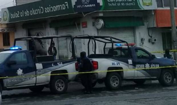 Balean a policía en robo de cajero automático en San Salvador El Seco