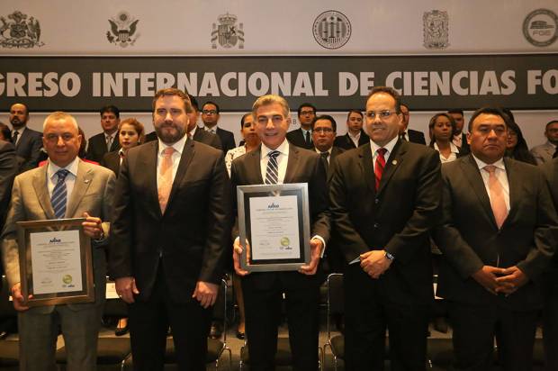 Inauguran segundo Congreso Internacional de Ciencias Forenses en Puebla
