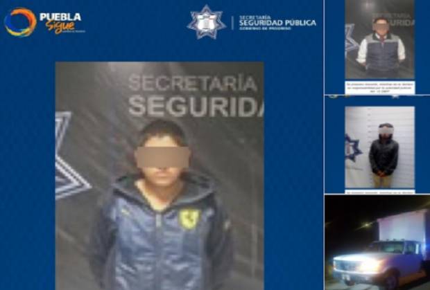 Cayeron sujetos en posesión de vehículos robados en Puebla