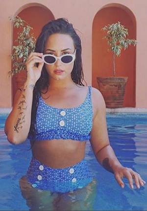 FOTOS: Demi Lovato realizó sexy post en Instagram