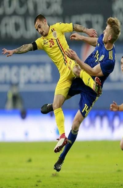 Rusia 2018: Suecia no da una; perdió 1-0 ante Rumania