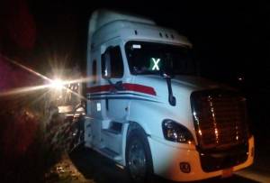 Policía capturó a cuatro sujetos con camión robado en La Libertad