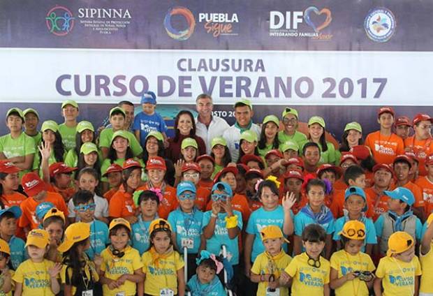Dinorah López de Gali clausuró el Curso de Verano 2017 del SEDIF