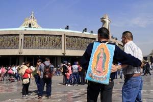 Miles de poblanos cumplen con la Guadalupana: llegaron en peregrinación al Tepeyac