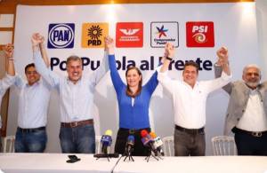 Martha Erika Alonso se declara ganadora de la gubernatura de Puebla