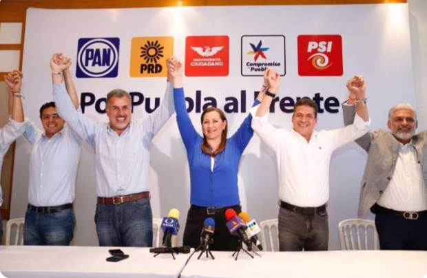 Martha Erika Alonso se declara ganadora de la gubernatura de Puebla