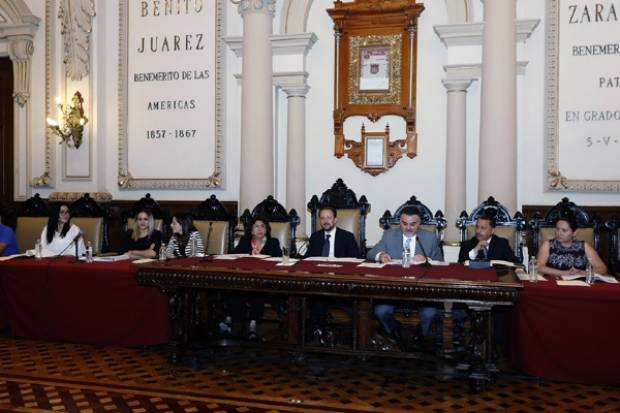 Así quedó la reestructuración de las comisiones del Cabildo de Puebla
