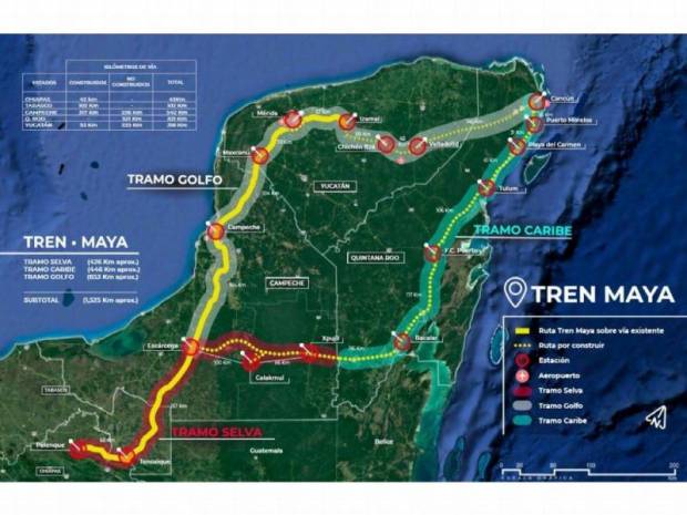Así será la consulta para el Tren Maya de 25 y 26 de noviembre