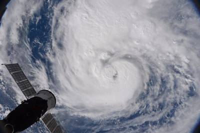 Así se ve “Harvey”, el huracán que amenaza con inundar Texas