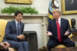 Donald Trump evalúa pacto comercial con Canadá pero sin México