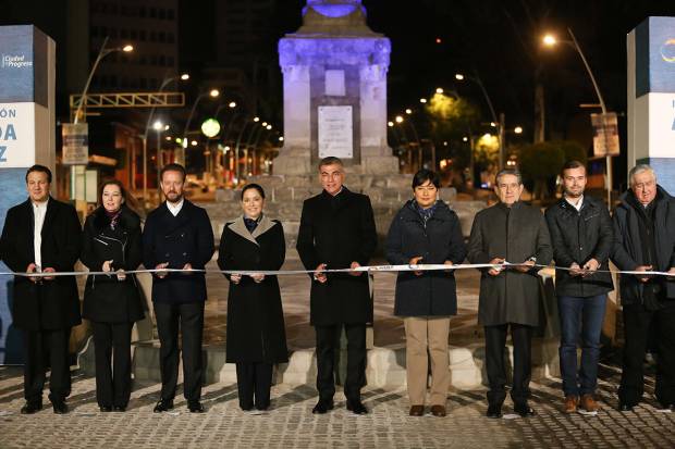 Tony Gali y Luis Banck inauguran modernización de la Avenida Juárez