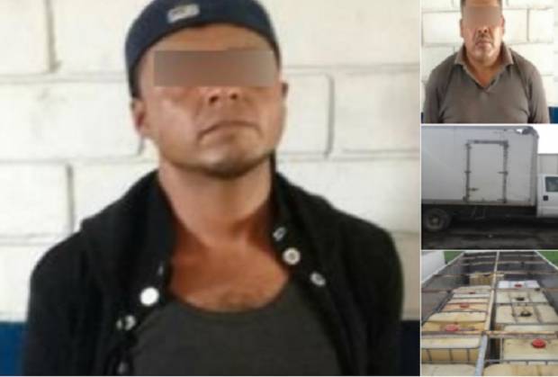 Policía de Puebla capturó a dos hombres con 5 mil litros de combustible robado