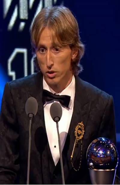Luka Modric se llevó el premio The Best de la FIFA