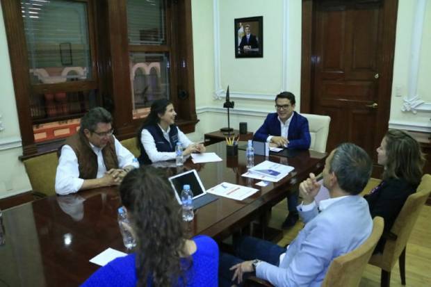 OCDE y Sedeso Puebla mantienen agenda conjunta contra la desigualdad