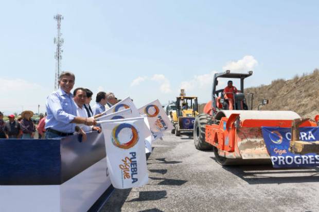 Tony Gali inicia la construcción y rehabilitación de la autopista Cuapiaxtla-Cuacnopalan