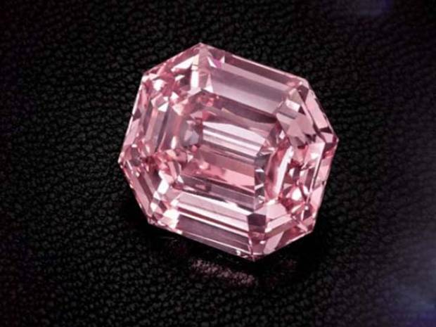 El diamante rosa de 50 millones de dólares