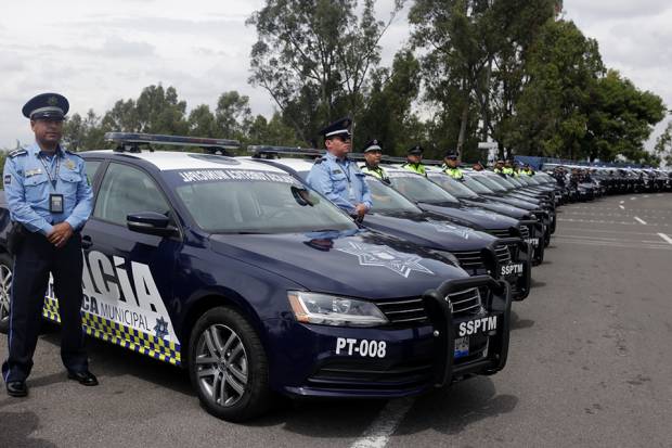 Entregan 59 patrullas nuevas para reforzar la seguridad en Puebla