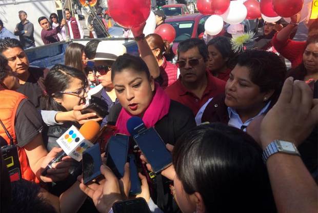 Claudia Rivera se perfila como candidata de Morena a la alcaldía de Puebla