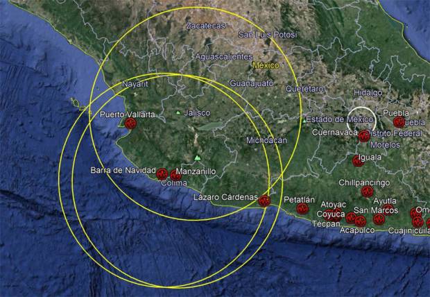 Sismos en Jalisco de magnitud 5.9 y 4.5 no se sintieron en Puebla